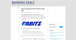 Desktop Screenshot of bankingdeals.com